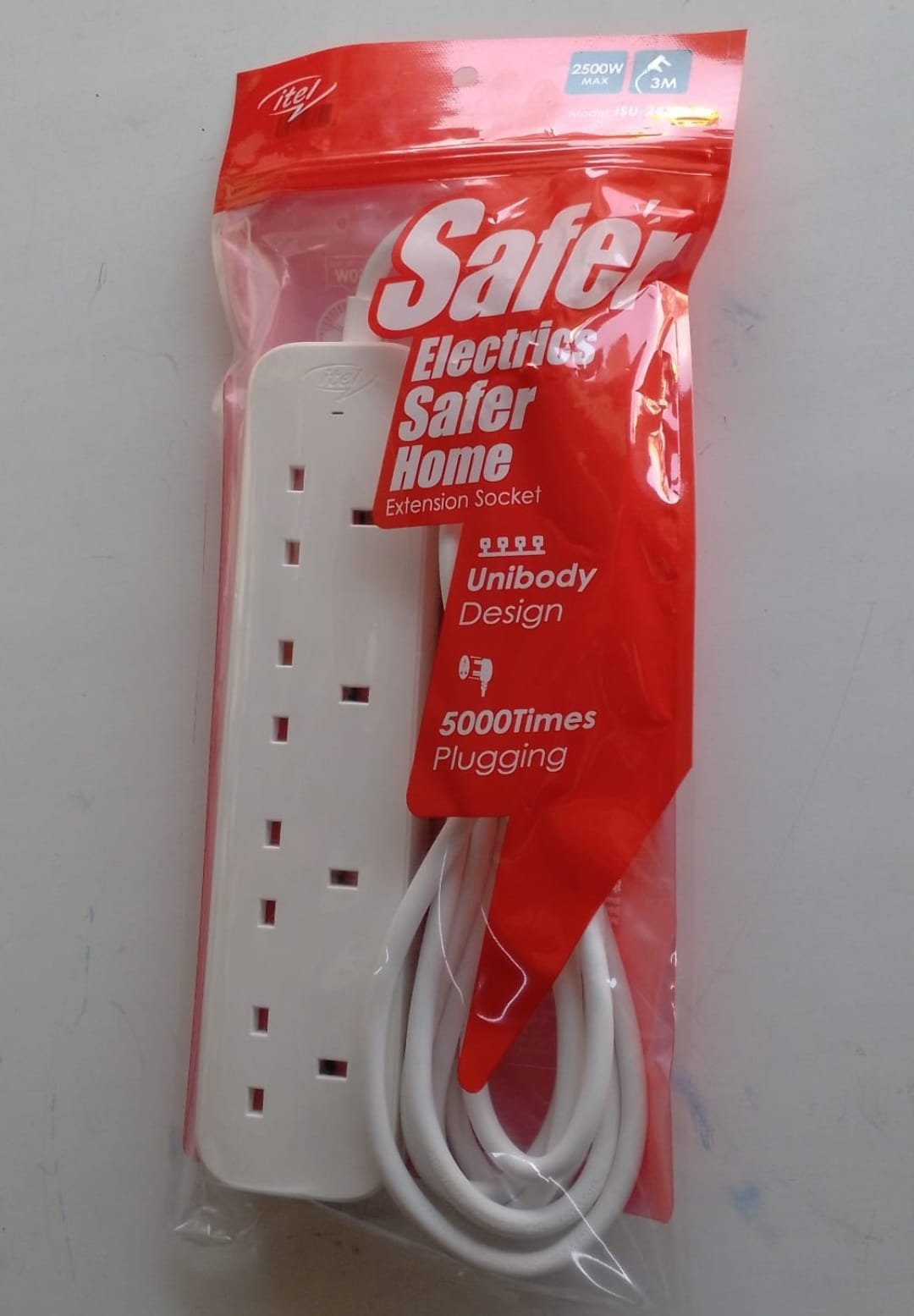 Itel 4 way 3metres Extension 1 Itel 4 way 3metres Extension