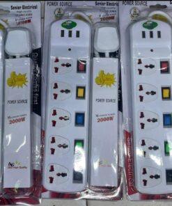 POWER SOVRCE 4 way Extension with USB Ports & Switches