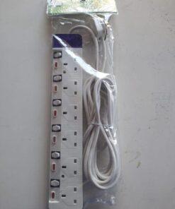 Caston 6 way 5metres Extension with switches