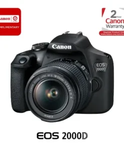 Canon EOS 2000D DSLR Camera with 18-55mm Lens DC 111 2728C002AA