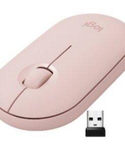 Logitech Pebble M350 Wireless Mouse (pink)