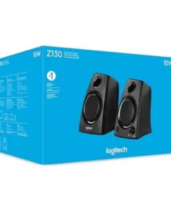Alternative view of Logitech Z130 2.0 Stereo Speakers.