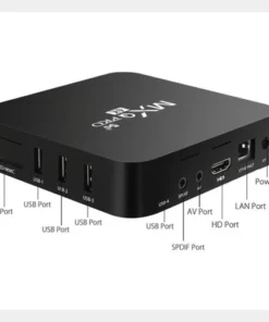 mxq pro android tv box 5g 4k 2gb16gb black 843046