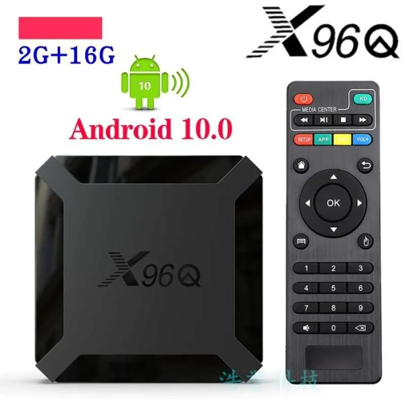 Allwinner H313 X96Q Android TV Box 2gb Ram+16gb Rom