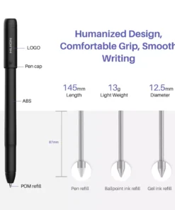 Alternative view of HUION PW310 Digital Pen stylus for H640P H950P H1060P H1161 H320M HS64 HS610 HS611 Q620M H610PROV2 Q11KV2 WH1409V2 GT-221 GT2201