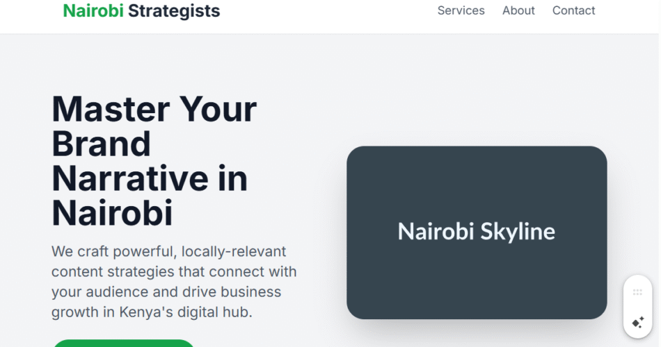 Content Strategy & Planning Nairobi