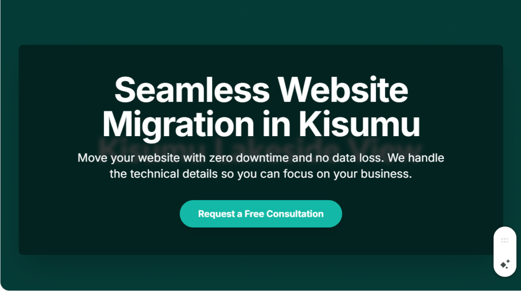 Website Migration Planning Kisumu