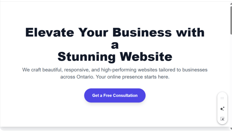 Custom Website Design & Development Ontario