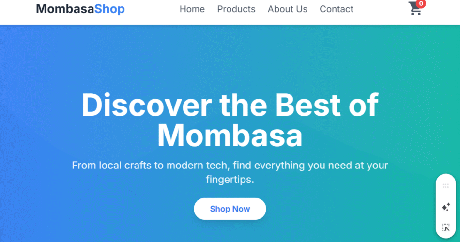 E-commerce Website Design & Development Mombasa