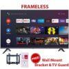 CTC 50 Inch Smart Android 4K UHD TV ,YouTube, Netflix, Frameless 5 1 3 1