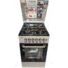 Mika 50*60, 4 Gas Standing Gas Cooker + Electric Oven - Silver 3 1 9