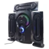 CTC 3.1CH Multimedia Bluetooth Speaker Systems CT-6001 Led Display, RGB lighting effects Black 40W + 15W x3 CT-6001 2 CTC 3.1CH Multimedia Bluetooth Speaker Systems CT-6001 Led Display