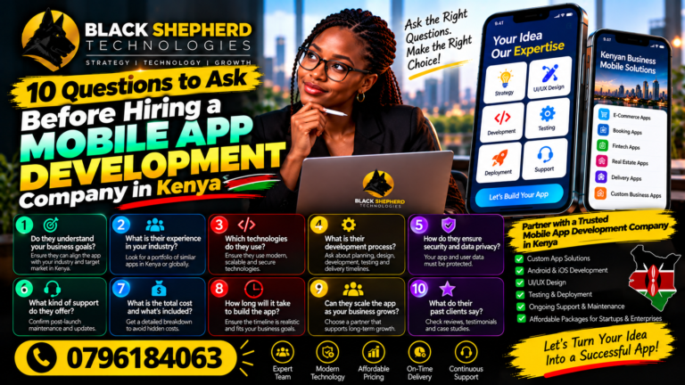 Best Mobile App Development Services in Kenya