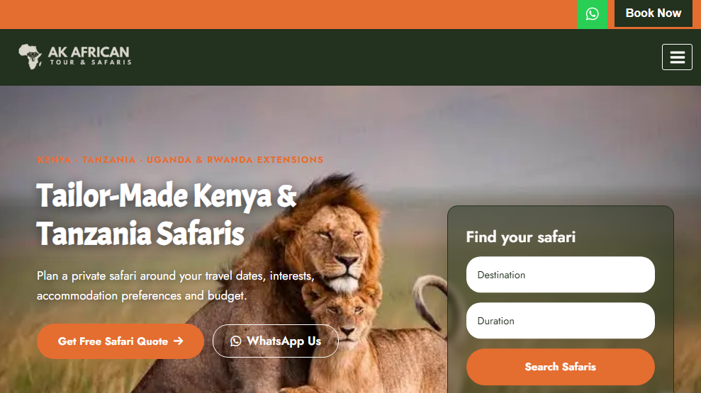 AK African Tours & Safaris project image