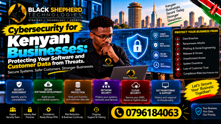 Cybersecurity for Kenyan Businesses: Protecting Your Software and Customer Data from Threats 7 Best Software & AI Services in Kenya