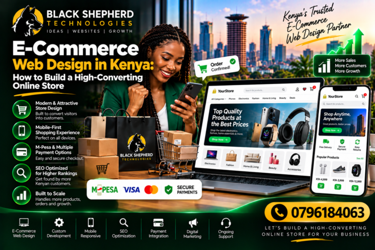 E-Commerce Web Design in Kenya: How to Build a High-Converting Online Store 10 Best Website Design Services in Kenya