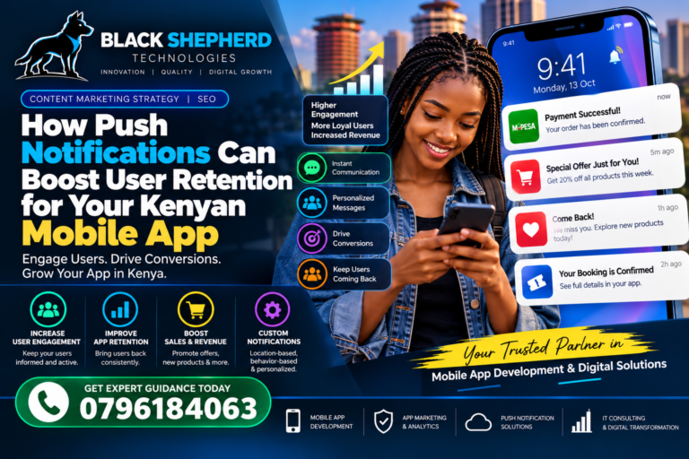 How Push Notifications Can Boost User Retention for Your Kenyan Mobile App 2 Best Mobile App Development Services in Kenya