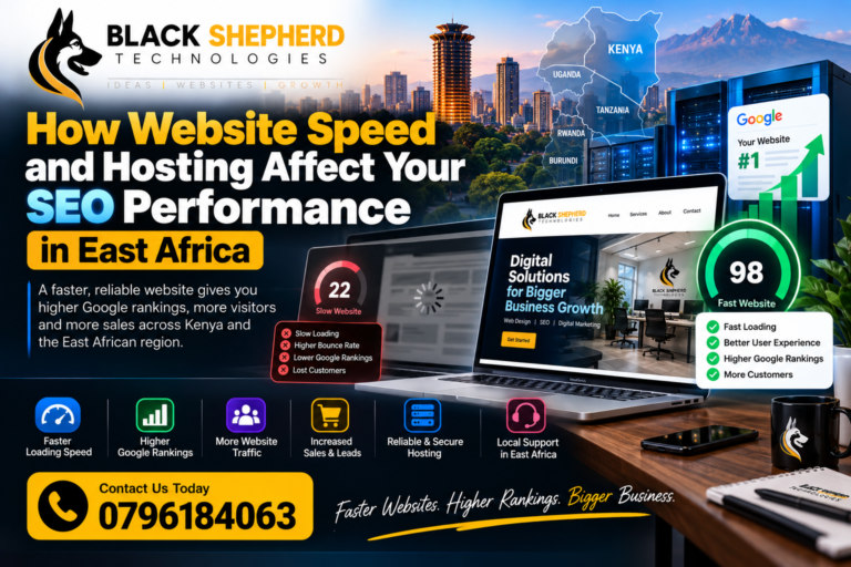 How Website Speed and Hosting Affect Your SEO Performance in East Africa 8 Best SEO Services