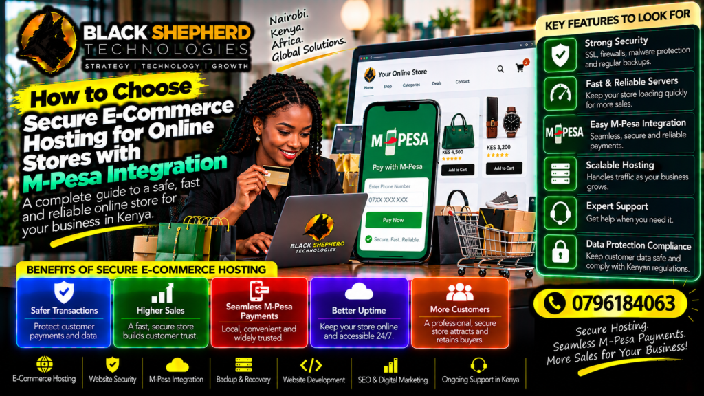 How to Choose Secure E-Commerce Hosting for Online Stores with M-Pesa Integration 1 BEST HOSTING & IT SERVICES