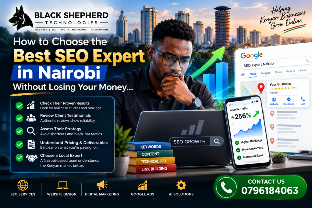 How to Choose the Best SEO Expert in Nairobi Without Losing Your Money 1 Best SEO Services