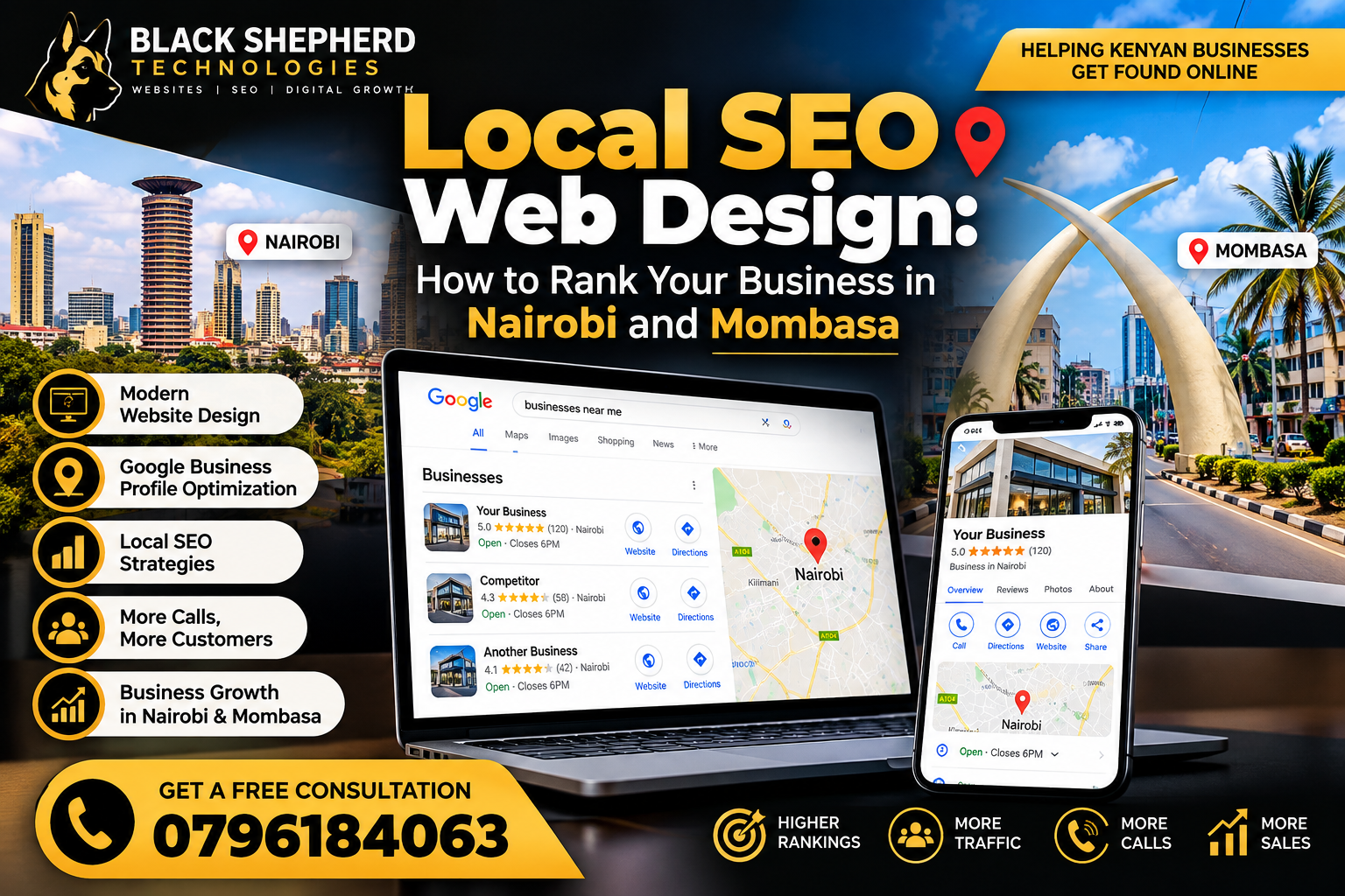 SEARCH ENGINE OPTIMISATION – Black Shepherd Technologies