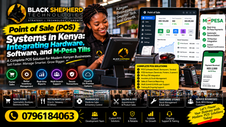 Point of Sale (POS) Systems in Kenya: Integrating Hardware, Software, and M-Pesa Tills 9 Best Software & AI Services in Kenya