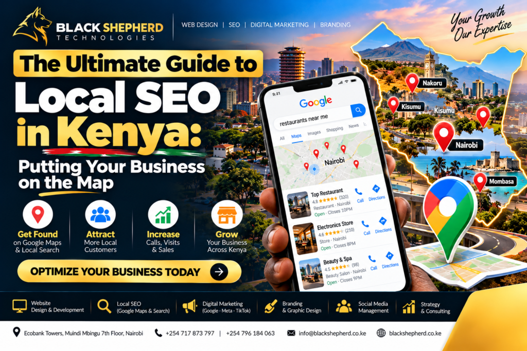The Ultimate Guide to Local SEO in Kenya: Putting Your Business on the Map 1 Best SEO Services in Kenya