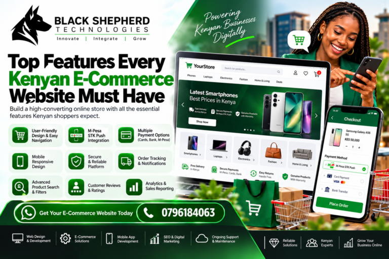 Top Features Every Kenyan E-Commerce Website Must Have 7 Best Website Design Services in Kenya