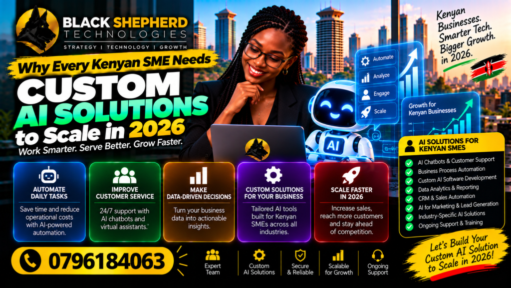 Why Every Kenyan SME Needs Custom AI Solutions to Scale in 2026 1 Best Software & AI Services in Kenya
