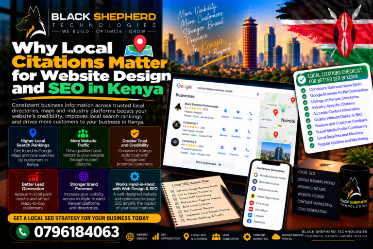 Why Local Citations Matter for Website Design and SEO in Kenya 1 BEST WEBSITE DESIGN SERVICES