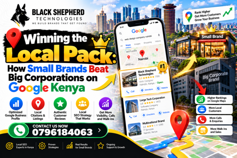 *Winning the Local Pack: How Small Brands Beat Big Corporations on Google Kenya* 2 Best SEO Services