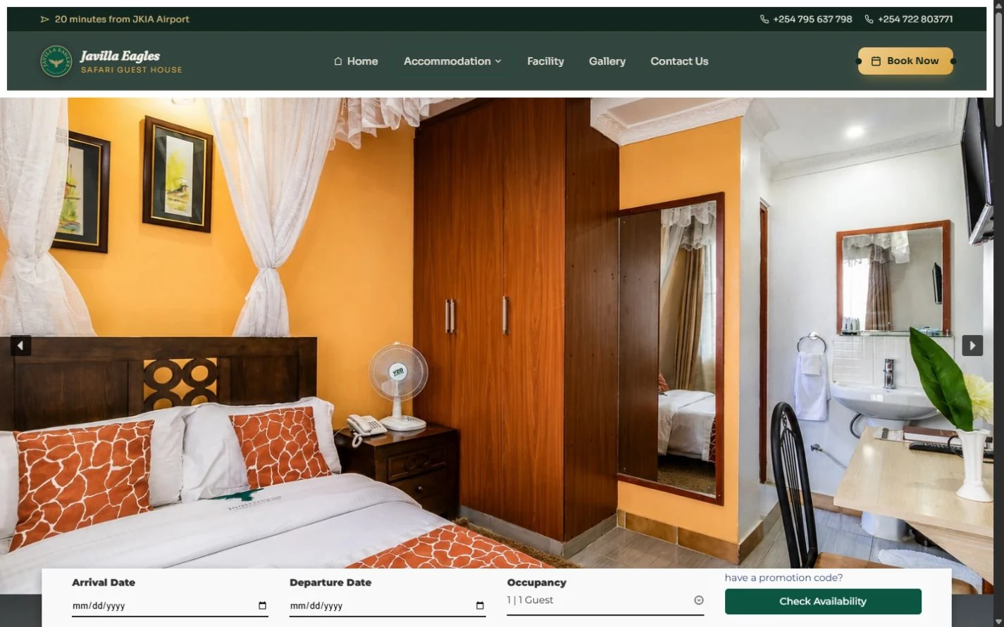 Javilla Eagles Safari Guest House project image