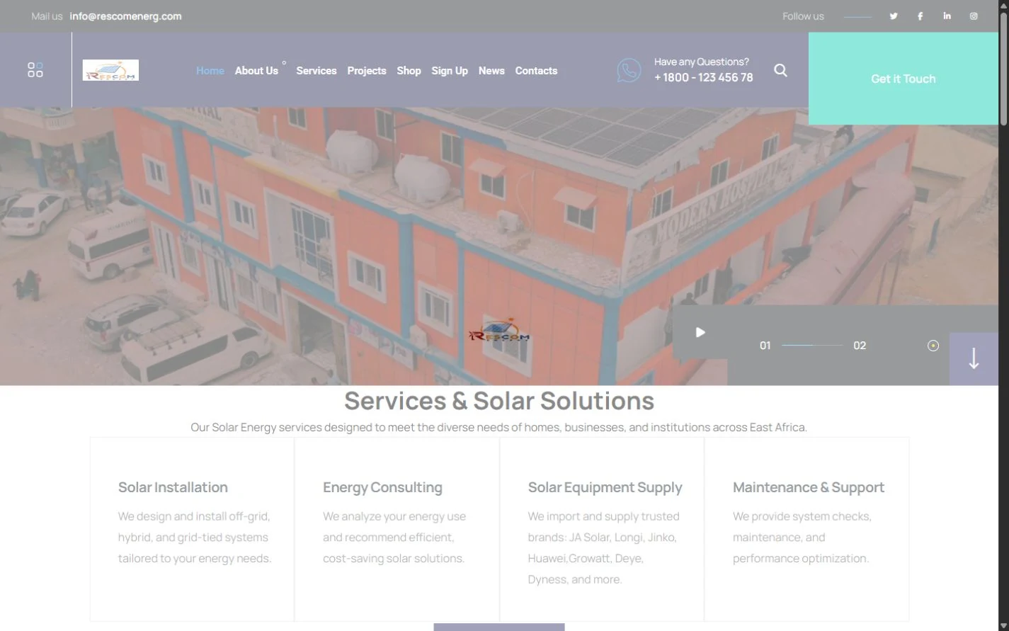 Rescom Energy project image
