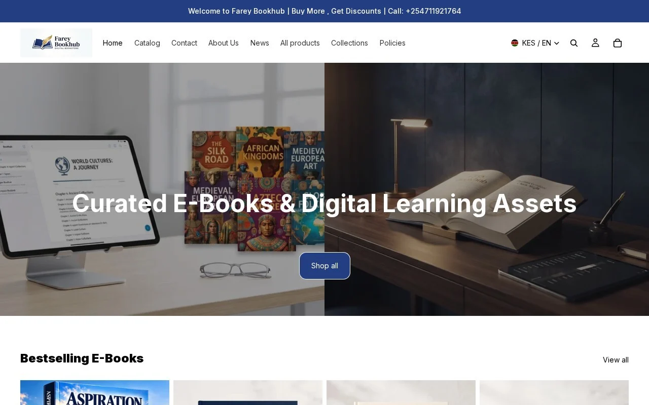 Fareybookhub project image