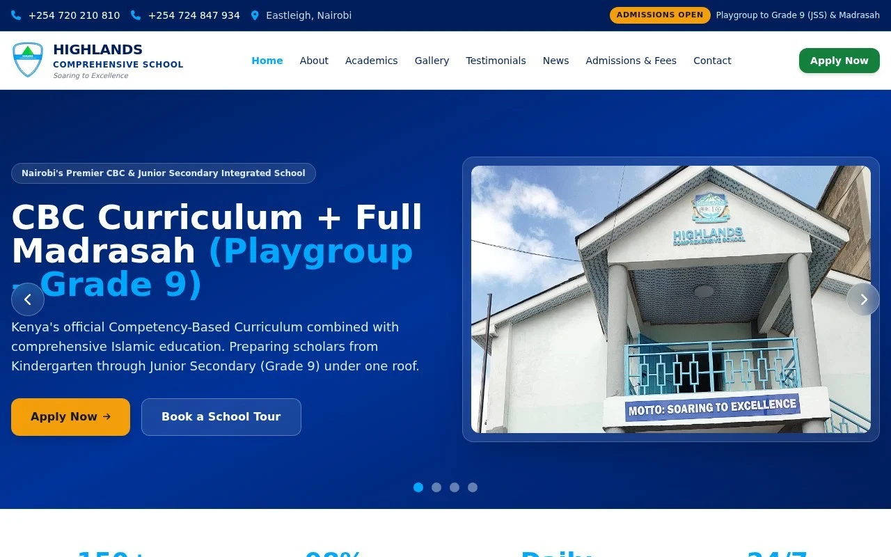 Highlands School Eastleigh project image