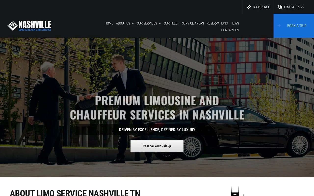 Limo Service Nashville TN project image