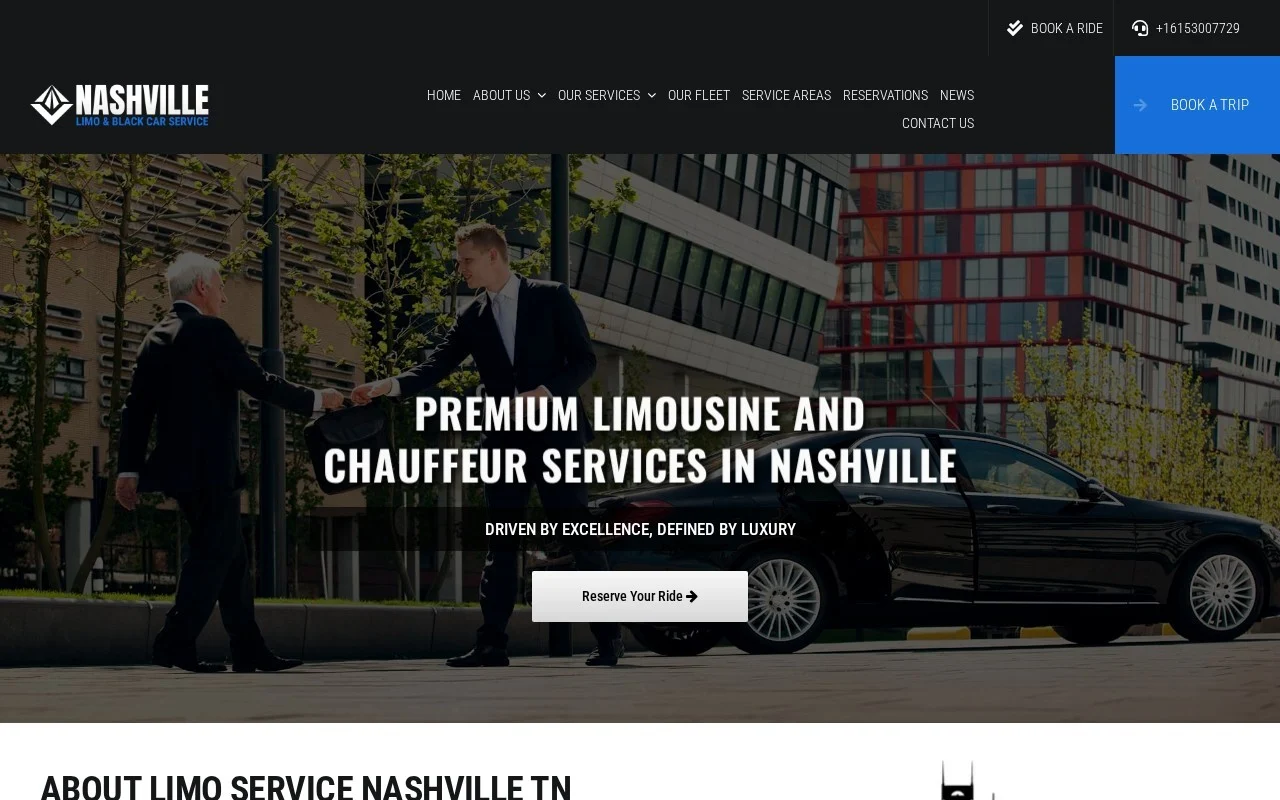 Limo Service Nashville TN project image
